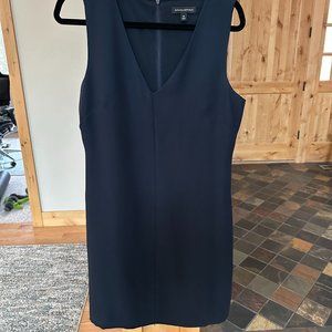 Banana Republic Navy Shift Dress With side Pockets